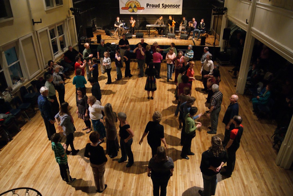 Downtown Dartmouth's church halls are perfectly suited to traditional acoustic music and percussive dance.