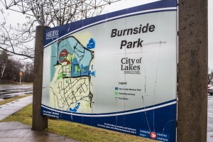 Map of the Burnside Industrial Park