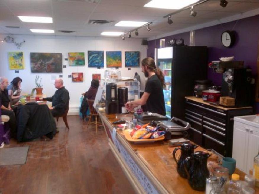 The Darkside Gallery & Café is located at 196 Windmill Road